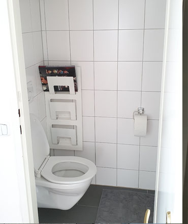 Toilette WC 1 Stock Ferienhaus Wiener Neustadt bei Wien 